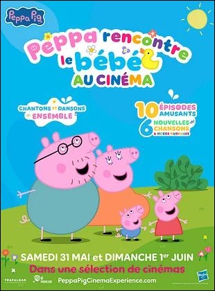 Peppa rencontre le bb, au cinma