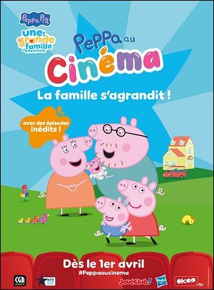 Peppa au cinéma : La famille s’agrandit !
